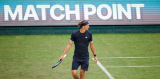 Doppel: Zverev in Halle ausgeschieden In Halle nur noch im Einzel dabei: Alexander Zverev.