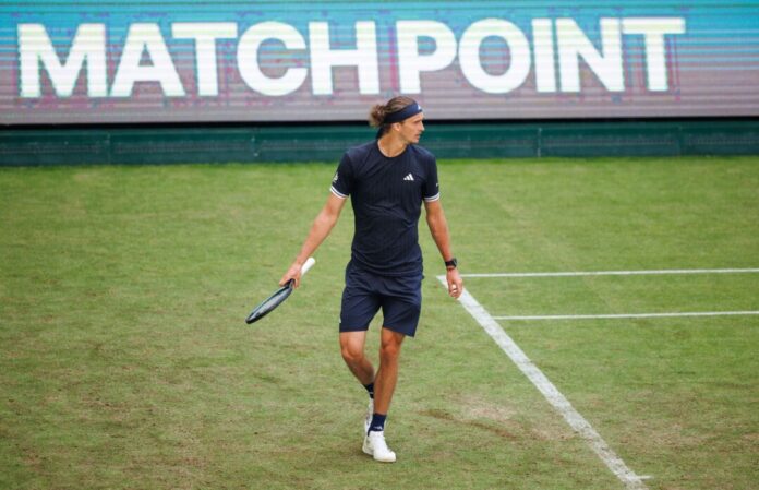 Tennis: ATP-Tour - Halle/Westfalen In Halle nur noch im Einzel dabei: Alexander Zverev.