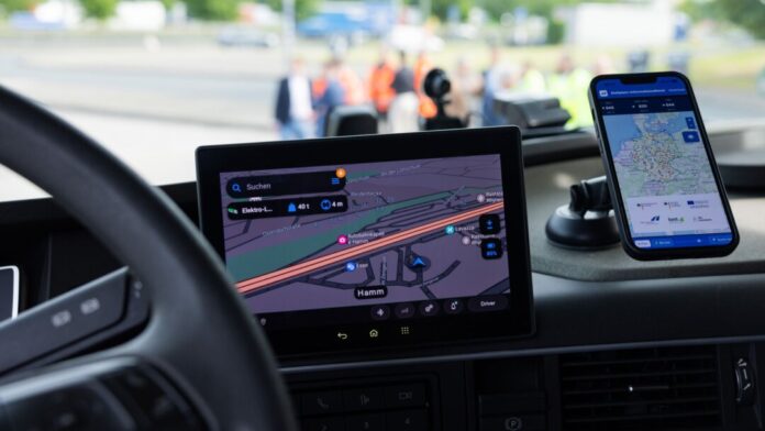 Stellplatzinfo-System für Lkw Das neue System SID.