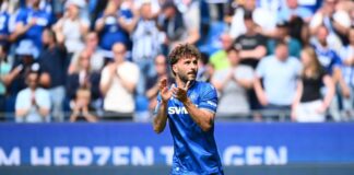 Stürmer Schleusener wechselt von Karlsruhe nach Düsseldorf Geht nach fünf Jahren KSC zur Fortuna nach Düsseldorf: Fabian Schleusener (Archivbild)