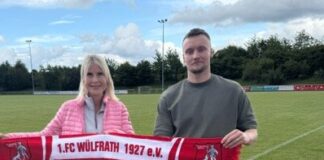 FC Wülfrath verstärkt sich mit “absolutem Hochkaräter” Michaela Massenberg mit Jan-Steffen Meier. Foto: FCW
