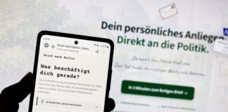 Brief nach Berlin – So einfach geht der Kontakt zur Politik Das Portal soll helfen, sich an Politiker zu wenden.
