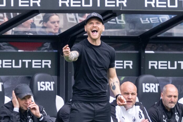 Eugen Polanski Geht mit neuen Co-Trainern in die Saison: Gladbachs Trainer Eugen Polanski. (Archivbild)