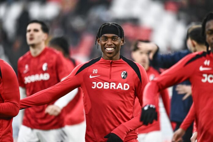 Junior Adamu Kommt zum FC Schalke 04: der bisherige Freiburger Junior Adamu. (Archivbild)