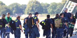 THW hat in Venezuela Suche nach Verschütteten begonnen Rettungsarbeiten des TH-Teams laufen