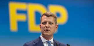 FDP-Landeschef Höne fordert mehr Diskussionen mit der AfD Will die AfD stärker mit inhaltlichen Debatten stellen: Der nordrhein-westfälische FDP-Chef Henning Höne. (Archivbild)