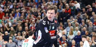 Nur Pfosten kurz vor Schluss: GWD Minden muss absteigen Malte Semisch und GWD Minden steigen aus der Handball-Bundesliga ab. (Archivbild)