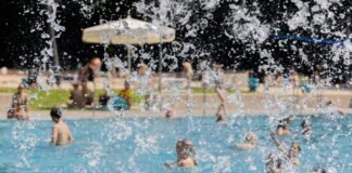 Hitzealarm im Westen – Wetterdienst ruft zur Vorsicht auf Freibäder können für Abkühlung sorgen.