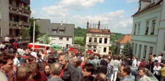 Solinger Anschlag: Wiederaufnahme nach 33 Jahren beantragt Der Brandanschlag von Solingen auf die Familie Genç ereignete sich am 29. Mai 1993. (Archivbild)