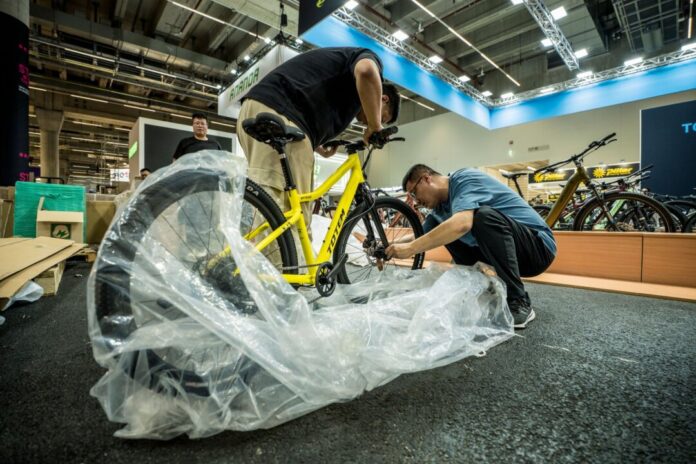 Media-Tag vor Fahrradmesse Eurobike Letztmalig mit Publikumstagen startet die Fahrradmesse Eurobike in Frankfurt.
