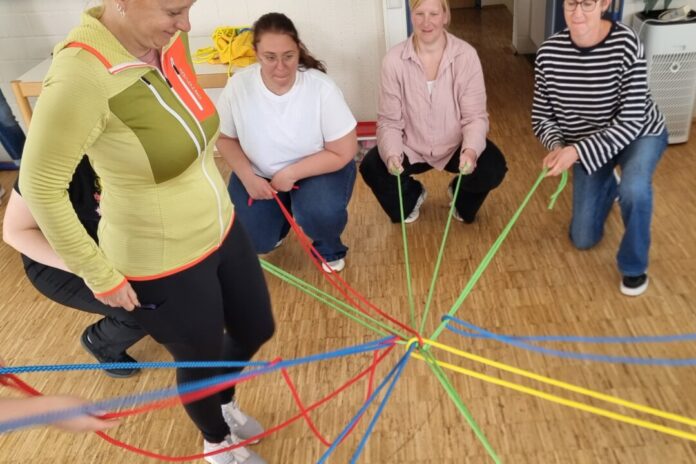 Die Weiterbildung in Hilden beinhaltete viele praktische Elemente. Foto: Kreis Mettmann Die Weiterbildung in Hilden beinhaltete viele praktische Elemente. Foto: Kreis Mettmann