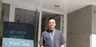 Velbert: „Die waren nicht einmal vermummt“ Ridvan Yaman lässt sich die gute Laune von dem negativen Erlebnis nicht verderben. Foto: Volkmann