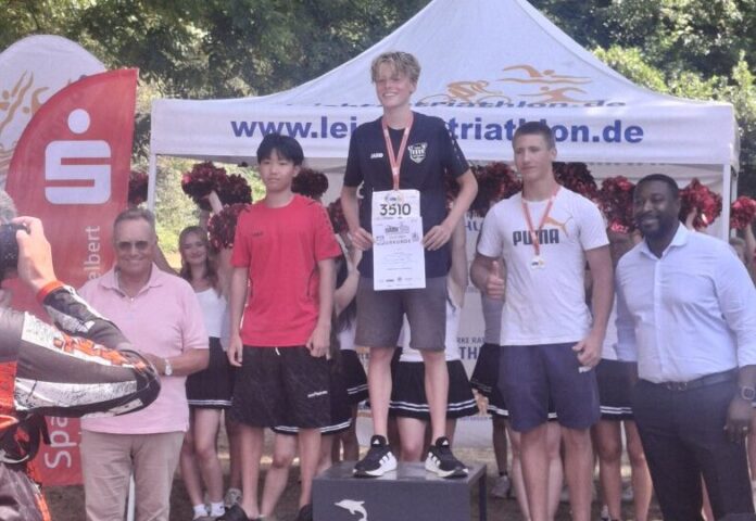 Foto_Swim and Run Erfolgreich ist die Teilnahme der Schüler an dem Wettbewerb verkaufen. Foto: DBG