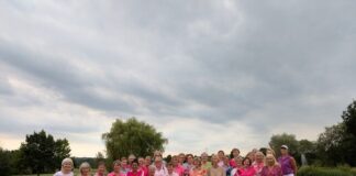 Erfolgreiches Charity-Turnier des Golfclubs Haan Der Damentag kam gut an und wurde für den guten Zweck ausgerichtet. Foto: Jutta Römer