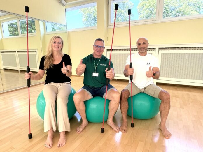 Bei dem Format „AOK-Gesundheitsmeister“ werden Breitensportvereine auf leichte, niederschwellige Art für gesundheitsfördernde Angebote belohnt. Foto: AOK Bei dem Format „AOK-Gesundheitsmeister“ werden Breitensportvereine auf leichte, niederschwellige Art für gesundheitsfördernde Angebote belohnt. Foto: AOK