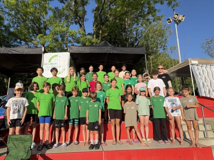 Die Delphine des TuS 08 Lintorf richten das 45. Dumeklemmer Schwimmfest aus. Foto: TuS 08 Lintorf Die Delphine des TuS 08 Lintorf richten das 45. Dumeklemmer Schwimmfest aus. Foto: TuS 08 Lintorf