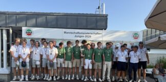 NRW-Mannschaftsmeisterschaften der Jungen im Golfclub Mettmann Erfolgreiches Turnier in Mettmann: Hösel siegt doppelt, Düsseldorf holt einen Titel. Foto: GC Mettmann