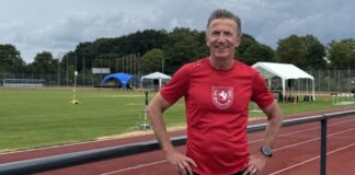 Breitscheider Läufer schafft Quali für Deutsche Meisterschaften Meinolf Runte nach seinem erfolgreichem 1.500-Meter-Lauf. Foto: privat