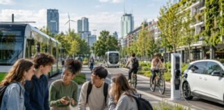 Mobilität der Zukunft., ein Jugendthema. Bild: KI