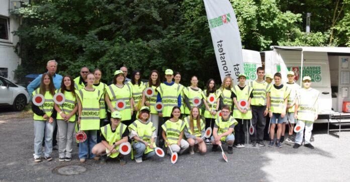 Schülerlotsenwettbewerb Gruppe