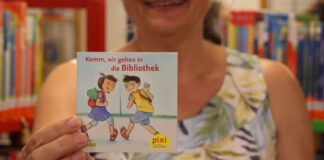 Schulstartaktion der Stadtbücherei in den Sommerferien Die Stadtbücherei Erkrath hält neben einem Büchereiausweis tolle Überraschungen für Schulneulinge bereit. Foto: Stadt Erkrath