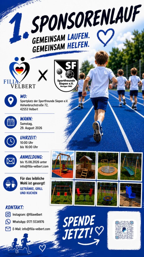 Sponsorenlauf Filia Velbert
