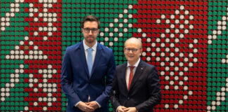 Alexander Steffen und André Kuper, Präsident des Landtags, Bild: Landtag NRW