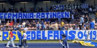Niederrheinpokal: Kein großes Los für Ratingen 04/19 Die Fans von 04/19 dürften ihren Club auch in der ersten Pokalrunde anfeuern. Foto: Machan