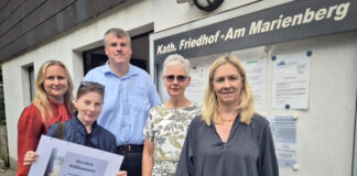 Initiative “Von Mensch zu Mensch” auf dem Friedhof Marienberg in Velbert-Neviges gestartet