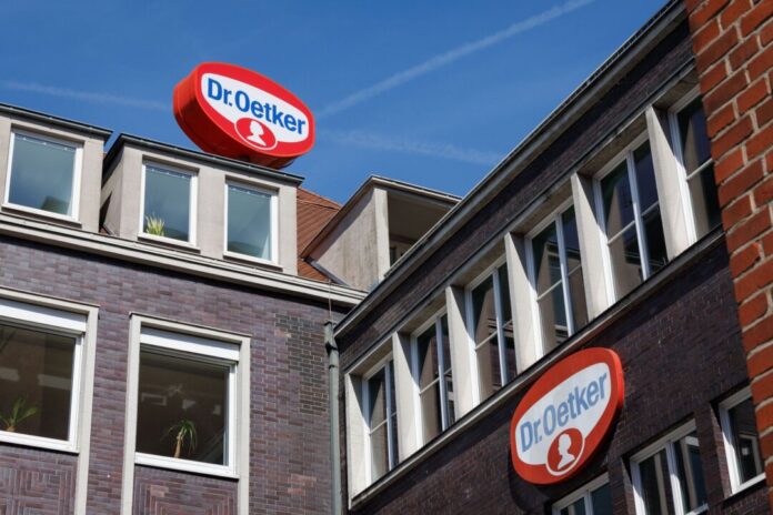 Dr. Oetker Blick auf die Zentrale von Dr. Oetker in Bielefeld.