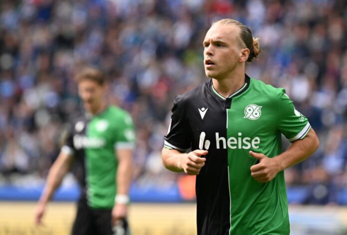 Lars Gindorf Traf für Hannover 96 gegen den SC Paderborn: Lars Gindorf. (Archivbild)