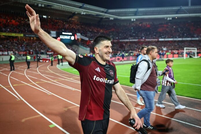 Luka Lochoshvili Tschüss Nürnberg: Luka Lotschoschwili wechselt nach Köln. (Archivbild)