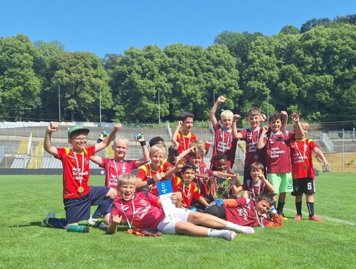 Die Grundschule Peterstraße wurde als Team Katar am Ende Dritter. Foto: WSW Die Grundschule Peterstraße wurde als Team Katar am Ende Dritter. Foto: WSW