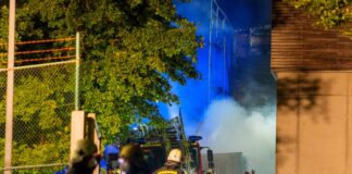Feuerwehr schützt Atelier von Bildhauer Cragg vor Flammen Beschädigt worden sei das Gebäude nur äußerlich, gab der Künstler selbst Entwarnung.
