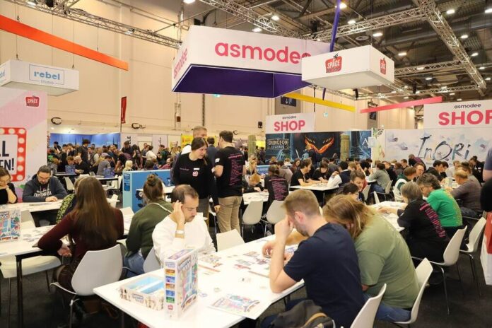 Auf der diesjährigen Spielemesse in Essen könnte erneut ein Besucherrekord fallen. Foto: Volkmann Auf der diesjährigen Spielemesse in Essen könnte erneut ein Besucherrekord fallen. Foto: Volkmann