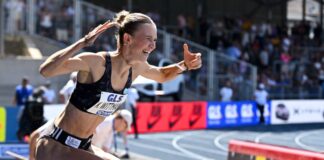 Die Finals und der Sonderfall Leichtathletik: «Sehr schade» Der Dreisprung war Teil der Finals, wurde aber in Bochum ausgetragen.