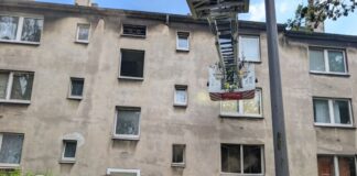 Feuer in Bochumer Wohnung – eine Person stirbt Ein Mensch kam bei dem Feuer ums Leben. (Handout)