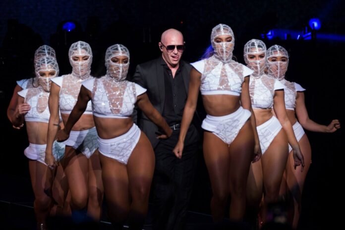 US-Rapper Pitbull Der Ausruf «Dale» ist so etwas wie der inoffizielle Slogan des Rappers. (Archivbild).