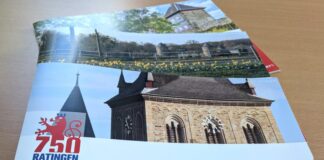 Neue Ausgabe des Ratinger Jubiläumsjournals liegt aus Wie ihre beiden Vorgänger enthält auch die dritte Ausgabe des Jubiläums-Journals eine Fülle an aktuellen Infos rund ums 750-jährige Stadtjubiläum. Foto: Stadt Ratingen