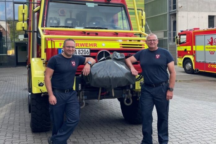 (C)Feuerwehr Ratingen Nach dem Einsatz in Spanien geht es nun wieder in Ratingen für den Schutz der Bevölkerung an die Arbeit. Foto: Feuerwehr Ratingen
