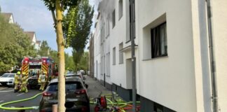 Katzen sterben bei Brand in Ratingen-Lintorf An der Duisburger Straße kam es zu dem Brand. Foto: FW Ratingen