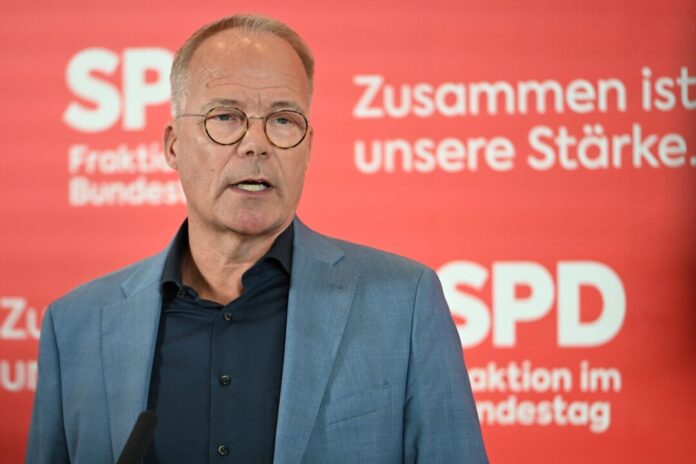 SPD-Fraktionschef Miersch Fraktionschef Miersch sieht die SPD gut aufgestellt. (Archivbild)