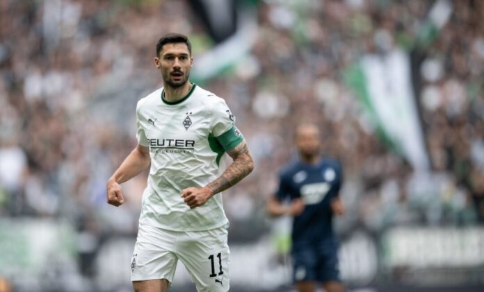 Tim Kleindienst Tim Kleindienst erzielte im Testspiel gegen Aston Villa zwei Tore. (Archivbild)