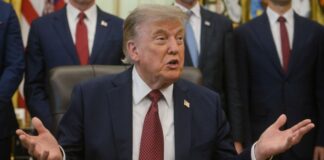 Deal mit Windkraftgegner Trump: RWE stoppt Offshore-Projekte Trump ist als vehementer Windkraftgegner bekannt. (Archivbild)