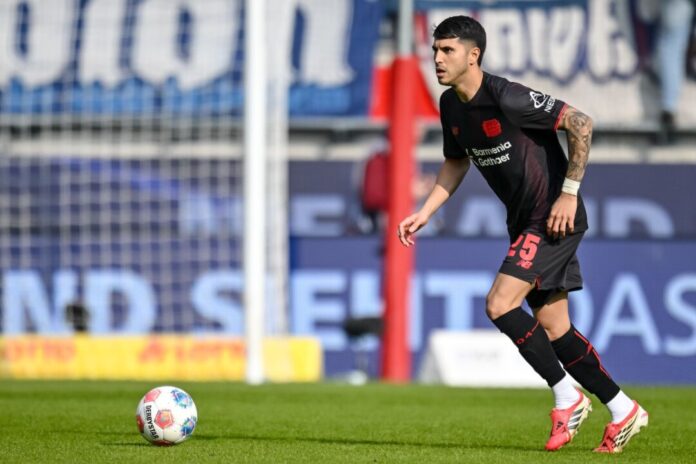 Exequiel Palacios Exequiel Palacios wechselt nach England (Archivbild)