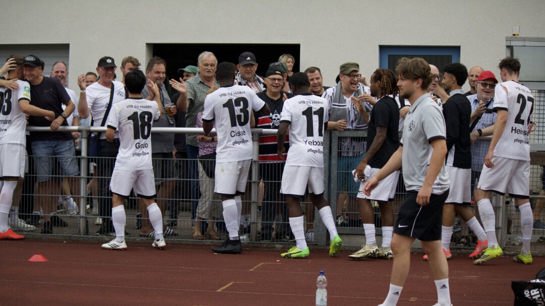 Die Freude ist groß beim VfB. Foto: VfB Hilden