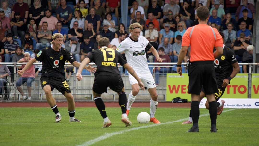 Gegen Dortmund zeigten die Hildener eine gute Leistung - gegen RWO wird es im nächsten Heimspiel nicht leichter. Foto: VfB Hilden