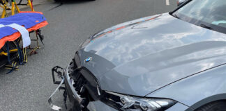 Schwerverletzter bei Zusammenstoß in Velbert Am Freitag kam es auf der Nevigeser Straße zu einem schweren Verkehrsunfall. Foto: Polizei