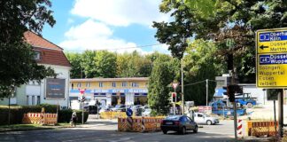Baustelle Wilhelmstraße in Wülfrath wandert weiter