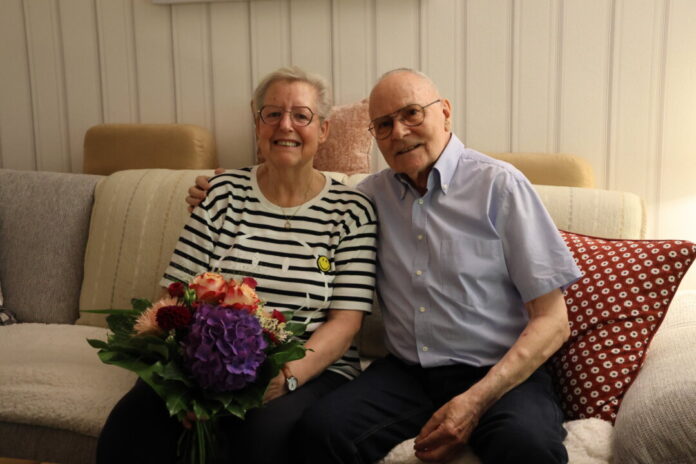 Ehepaar Olm feiert 60. Hochzeitstag Das Erkrather Ehepaar Olm feierten seine Diamanthochzeit. Foto: Stadt Erkrath